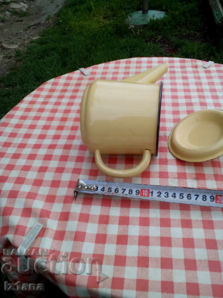 fierbător de apă emailat veche - 7 fierbător de apă emailat veche - 7