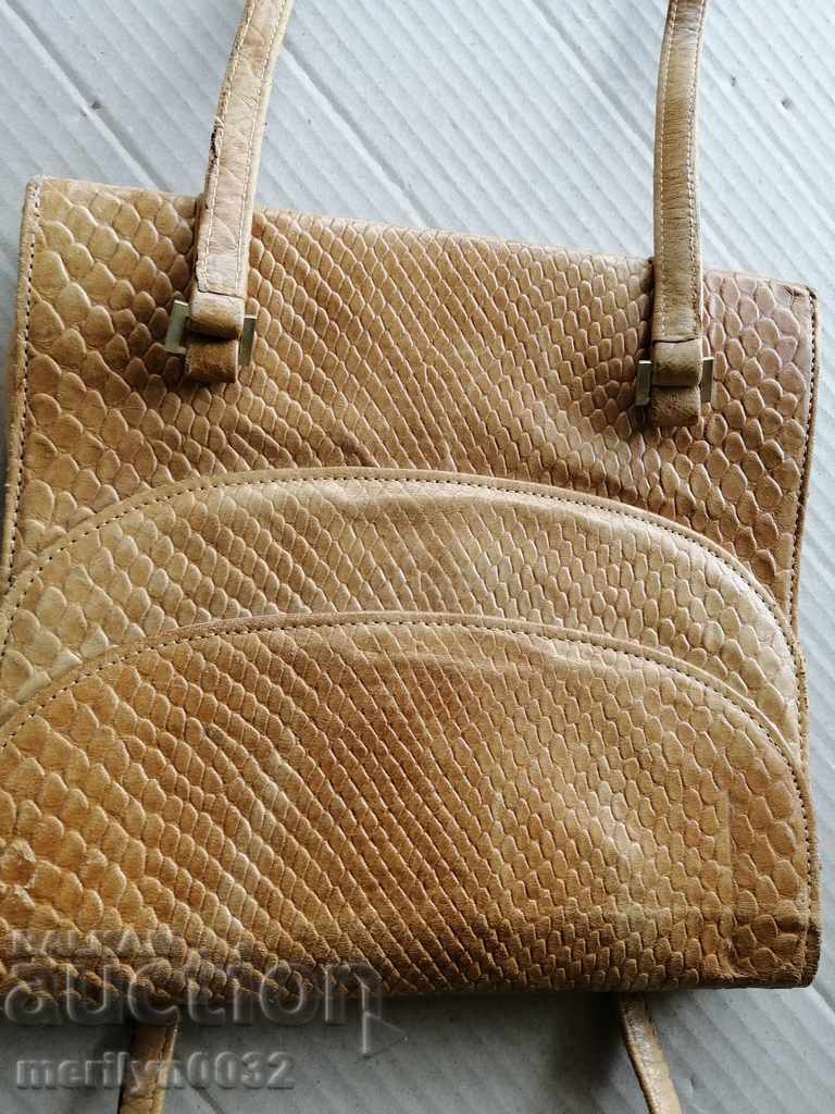 Python skin bag with price 148.00 BGN | € 75.67 Python skin bag with price 148.00 BGN | € 75.67