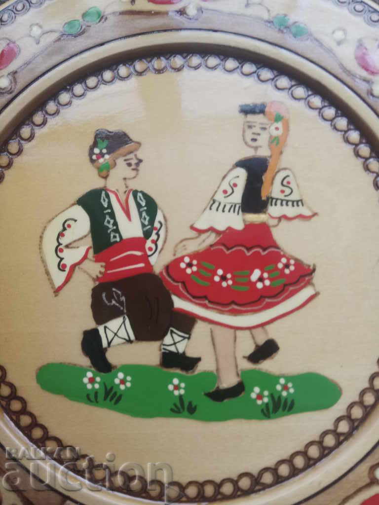 Bulgaria- - wooden souvenir, folklore, costumes with price 5.00 BGN | € 2.56