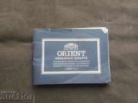 Ghid pentru ceas: Orient quartz analog 56910