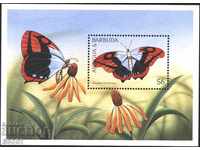Pure block Fauna Butterflies 1997 from Antigua and Barbuda