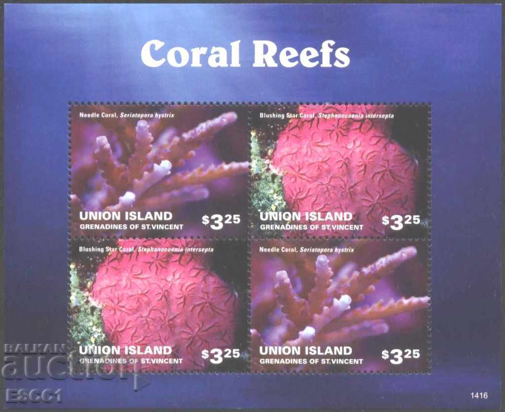 Clean block Marine Fauna Coral Reef 2014 from Union Island