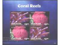 Чист блок Морска Фауна Коралов риф 2014 от  Остров Юнион