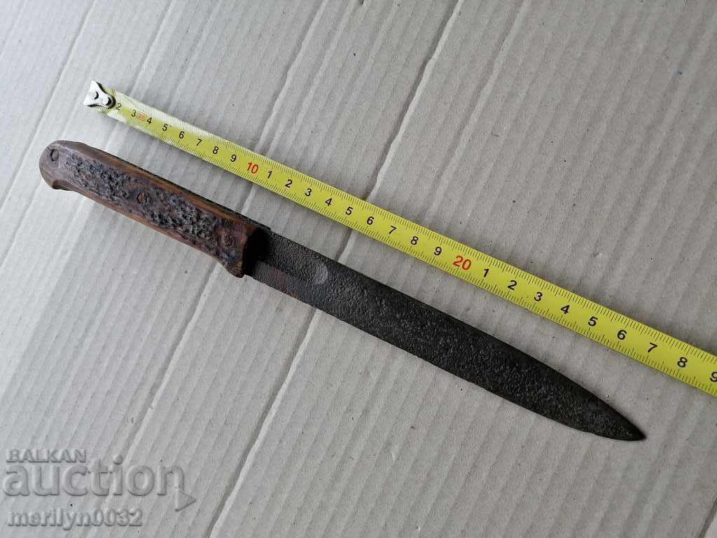 An old trench knife with primrose antlers - 5 An old trench knife with primrose antlers - 5