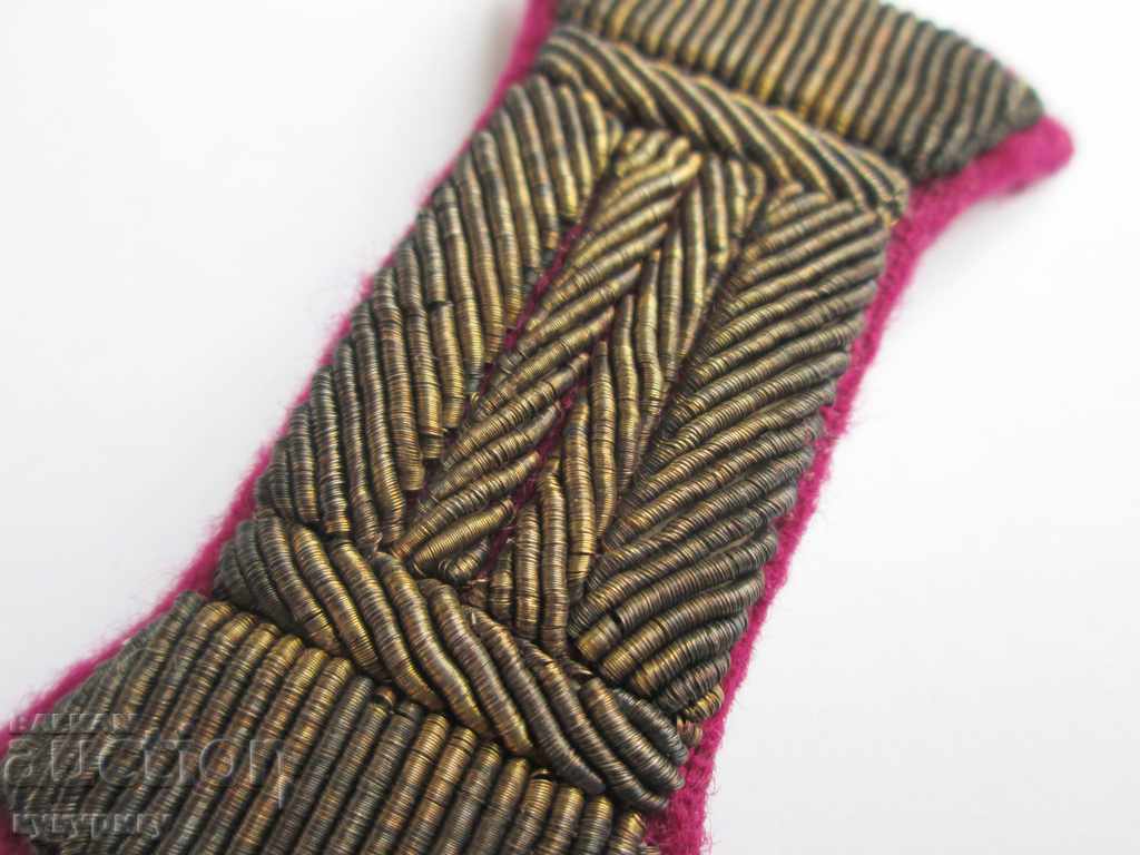 Old Royal purl from a military uniform - 5 Old Royal purl from a military uniform - 5