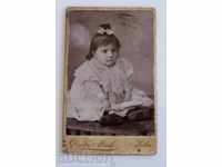 1900 OLD CHILDREN'S PHOTO PHOTO CARDBOARD CHILD BABY SVISHTOV