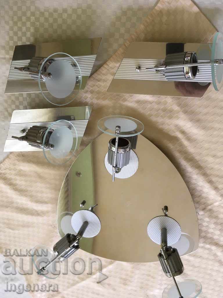 Delivery of SPOT WALL LIGHTING METAL METAL-CHROME-3 PCS Delivery of SPOT WALL LIGHTING METAL METAL-CHROME-3 PCS