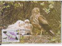 Maximum postcard FDC Birds