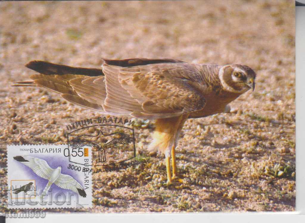 Пощенска максимум карта FDC Птици