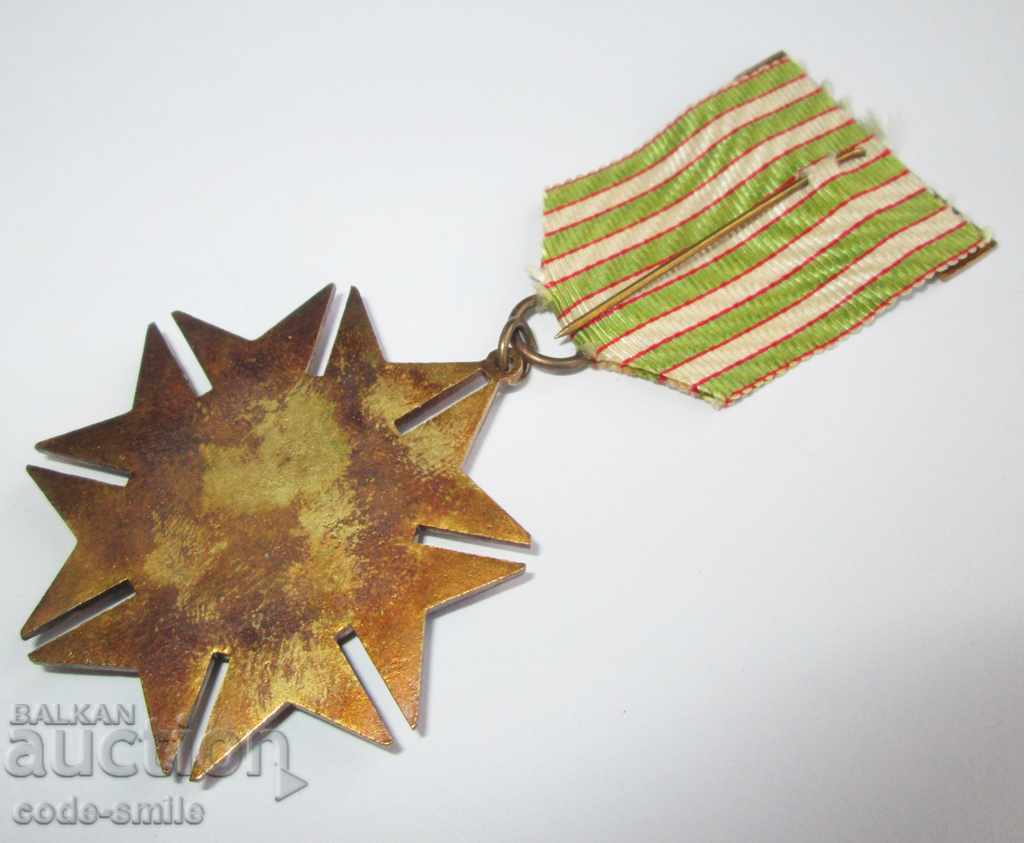 Rare old Turkish Order medal 100g Red Crescent - 6 Rare old Turkish Order medal 100g Red Crescent - 6