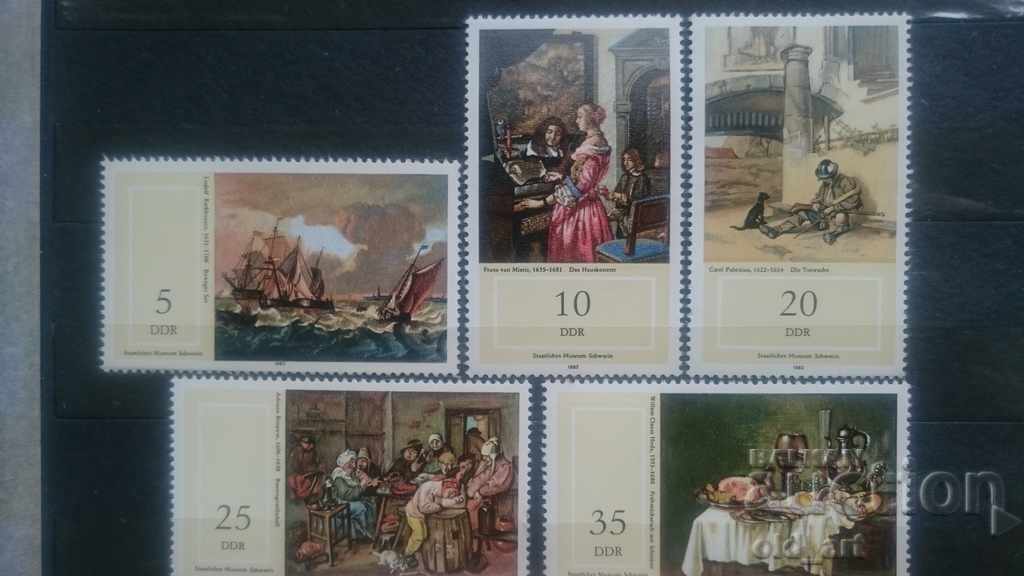 Postage stamps - GDR 1982. Schwerin State Museum with price 2.00 BGN | € 1.02 Postage stamps - GDR 1982. Schwerin State Museum with price 2.00 BGN | € 1.02