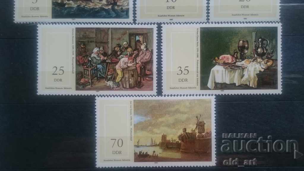 Auction  Postage stamps - GDR 1982 State Museum Schwerin