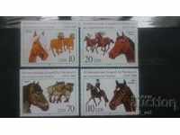 Γραμματόσημα - GDR 1989. Άλογα
