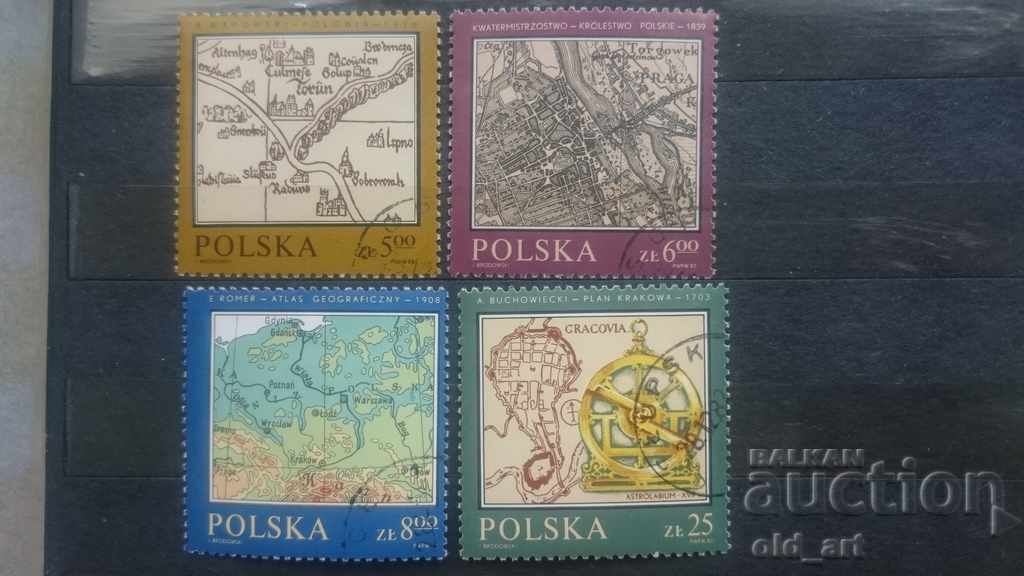 Postage stamps - Poland 1982. Cards