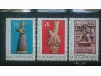 Пощенски марки - Унгария 1978 г. Керамика