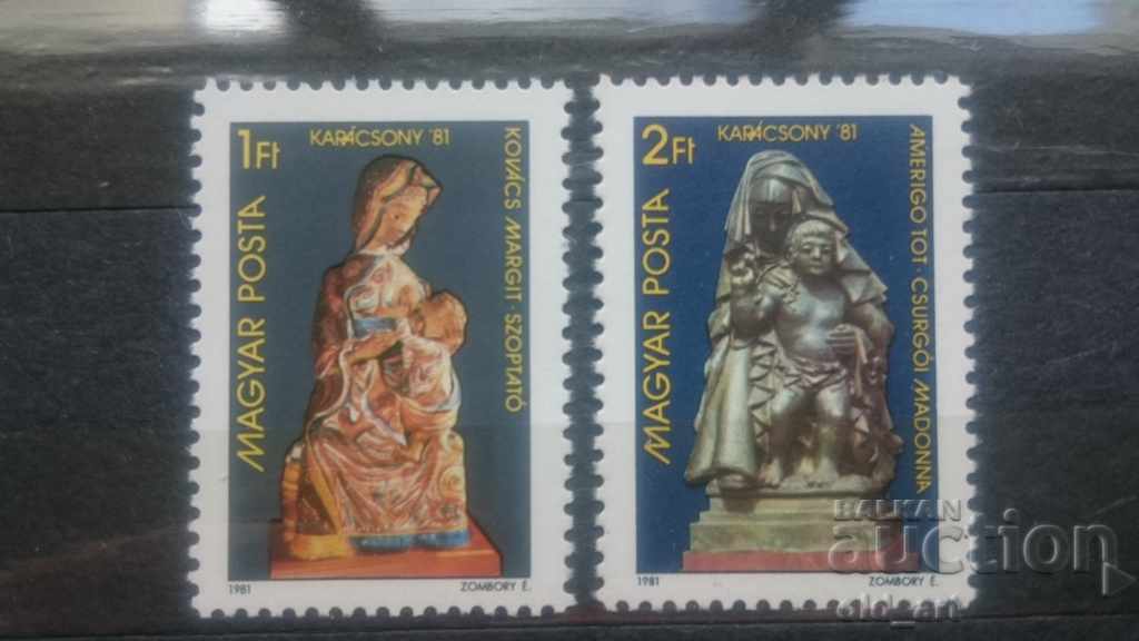 Postage stamps - Hungary 1981. Christmas