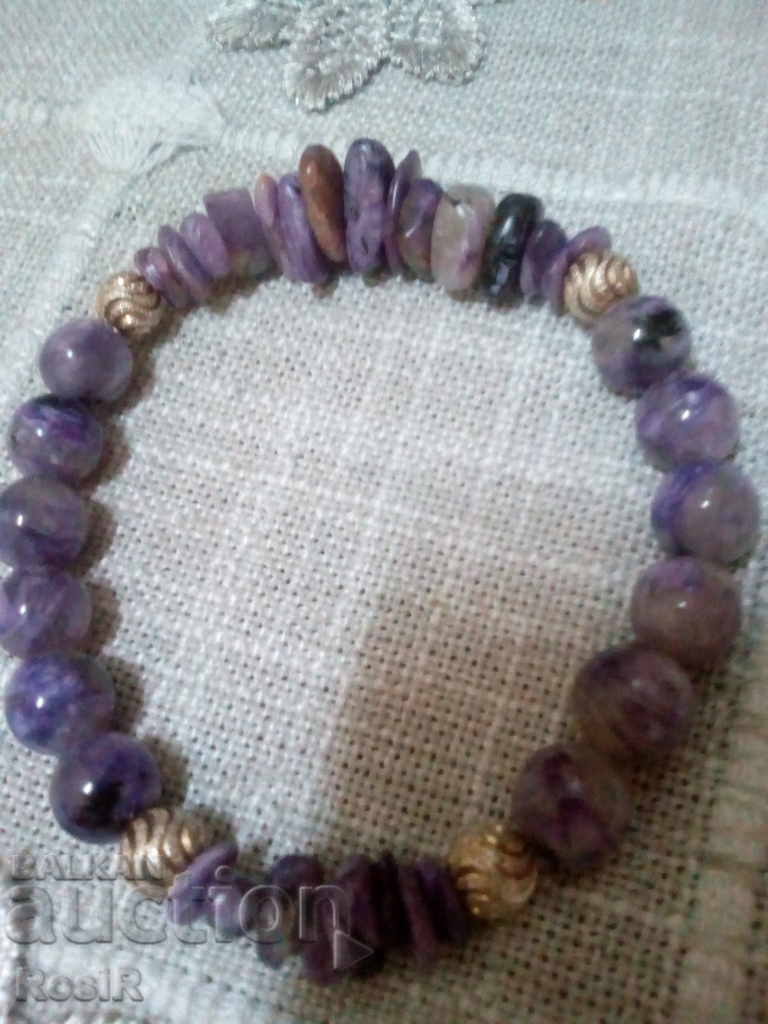 CHAROID BRACELET WITH SILVER ELEMENTS with price 28.00 BGN | € 14.32 CHAROID BRACELET WITH SILVER ELEMENTS with price 28.00 BGN | € 14.32