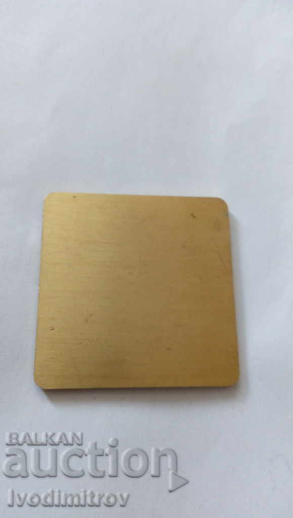 Plaque EAA 25.-28.8.1983 OLV EOM Schwechat '83 with price 2.45 BGN | € 1.25 Plaque EAA 25.-28.8.1983 OLV EOM Schwechat '83 with price 2.45 BGN | € 1.25