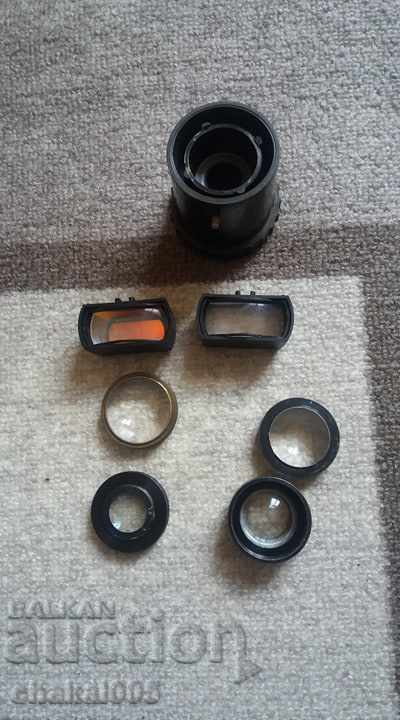 Old magnifiers in lot