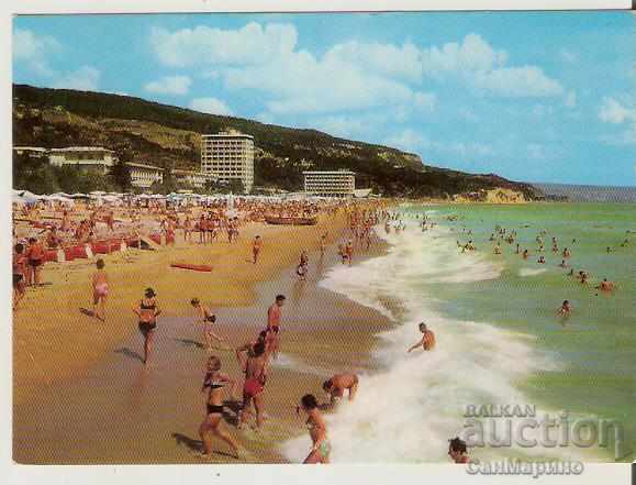 Card Bulgaria Varna Golden Sands The beach 9 *