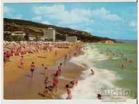 Card Bulgaria Varna Golden Sands Η παραλία 9 *