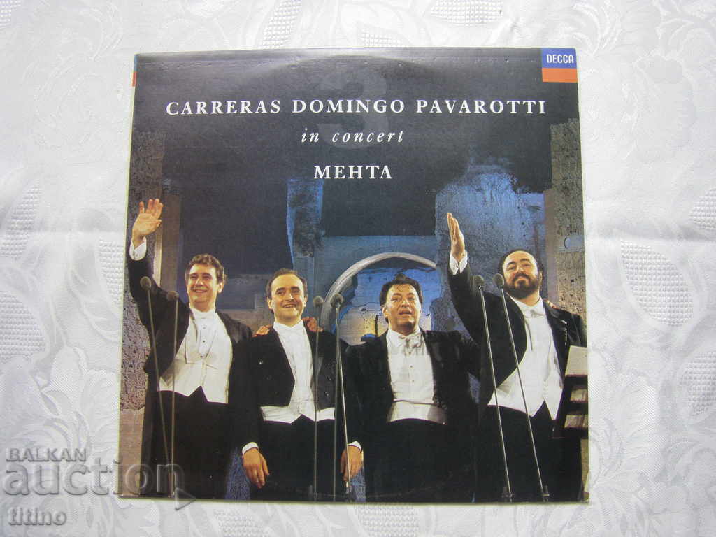 VOA 20121 - Carreras, Domingo, Pavarotti, Mehta - σε συναυλία