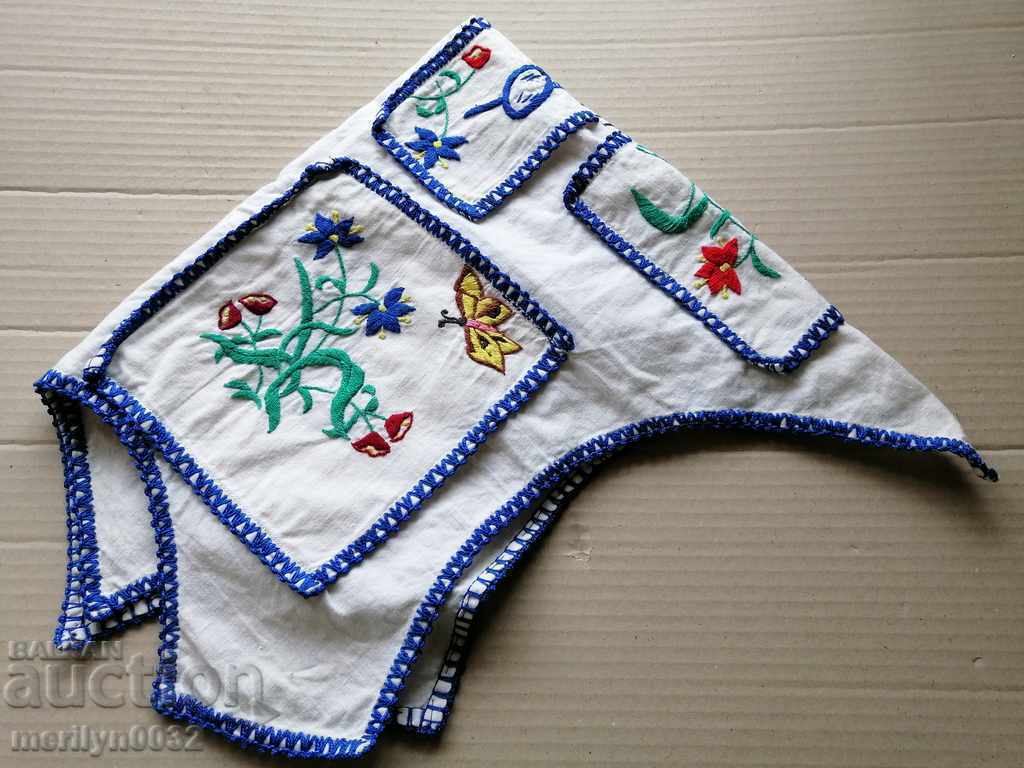 Χειροποίητη κουβέρτα με φορεσιά κέντημα με τιμή 96.00 BGN | € 49.08