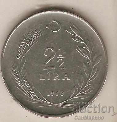 + Τουρκία 2 1/2 λίρα 1978