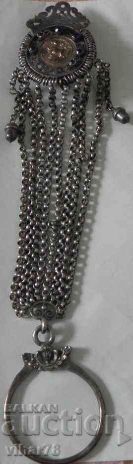 СТАР СРЕБЪРЕН 8 РЕДОВ КЮСТЕК-НАКИТ с цена € 479.99 | 938.78 лв.