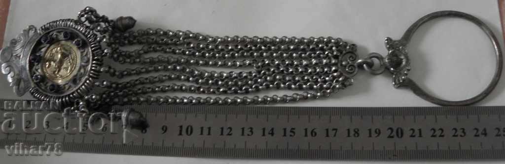 Auction  STAR SILVER 8 ROW NECKLACE-JEWELRY