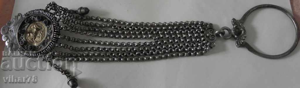 СТАР СРЕБЪРЕН 8 РЕДОВ КЮСТЕК-НАКИТ