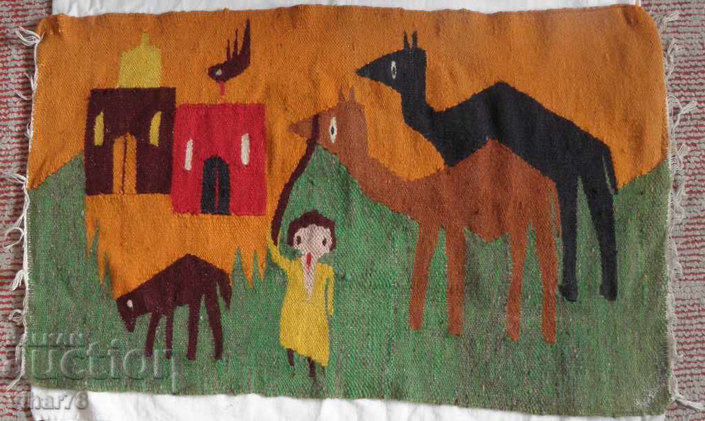 ΕΝΑ ΠΑΛΙΟ ΚΑΙ ΠΟΛΥ ΟΜΟΡΦΟ καρό χαλί - 6 ΕΝΑ ΠΑΛΙΟ ΚΑΙ ΠΟΛΥ ΟΜΟΡΦΟ καρό χαλί - 6