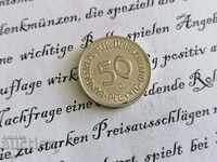 Κέρμα - Γερμανία - 50 Pfennig | 1990; Σειρά Δ
