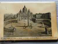 Carte poștală veche Piața Sf. Petru din Roma