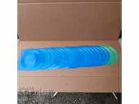 Πιάτο, εύκαμπτοι, μαλακοί δίσκοι γραμμοφώνου, πλάκα - 22 τεμάχια