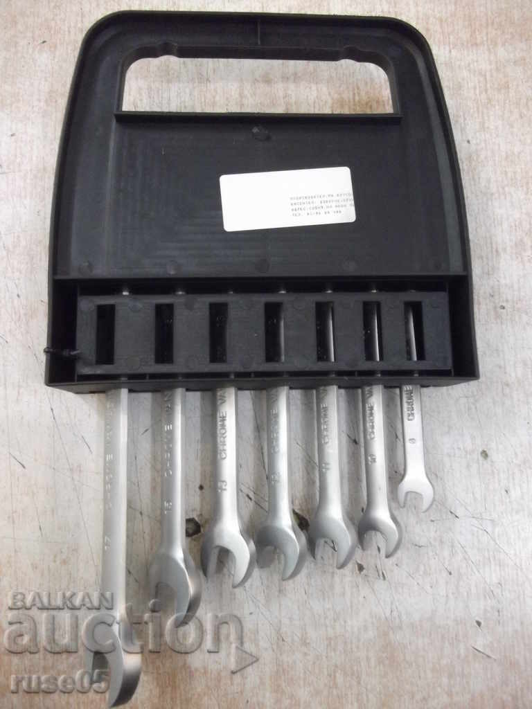 Wrenches 7 "Mr.Bricolage" star wrenches with ratchet set - 5 Wrenches 7 "Mr.Bricolage" star wrenches with ratchet set - 5