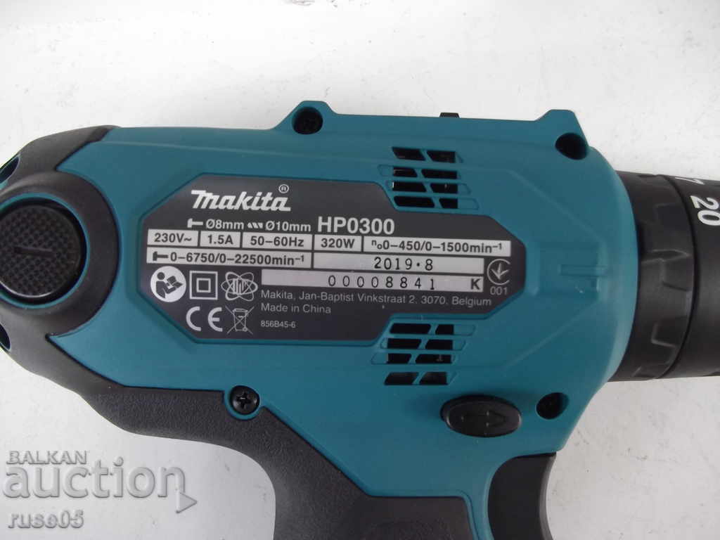 Burghiu cu impact "Makita - HP0300" nou - 7 Burghiu cu impact "Makita - HP0300" nou - 7