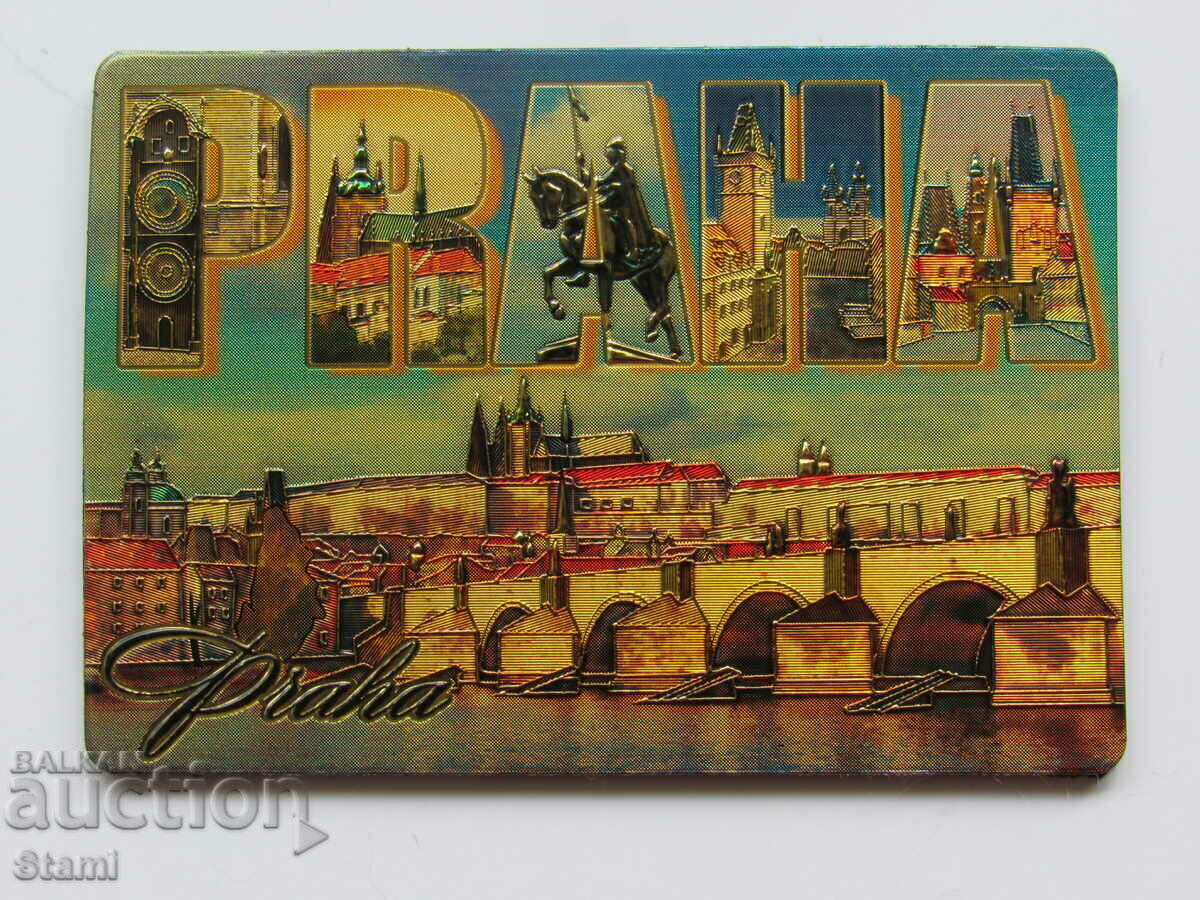 Δημοπρασία Μεταλλικός μαγνήτης από την Πράγα, Τσεχία -14 Δημοπρασία Μεταλλικός μαγνήτης από την Πράγα, Τσεχία -14