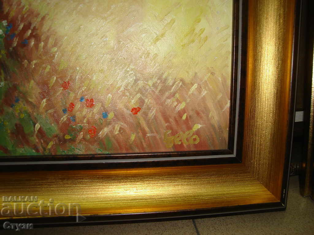 Πίνακας του Γέλου, Πολωνικό τοπίο, λάδι, 50x60 εκ με τιμή 230.00 BGN | € 117.60 Πίνακας του Γέλου, Πολωνικό τοπίο, λάδι, 50x60 εκ με τιμή 230.00 BGN | € 117.60