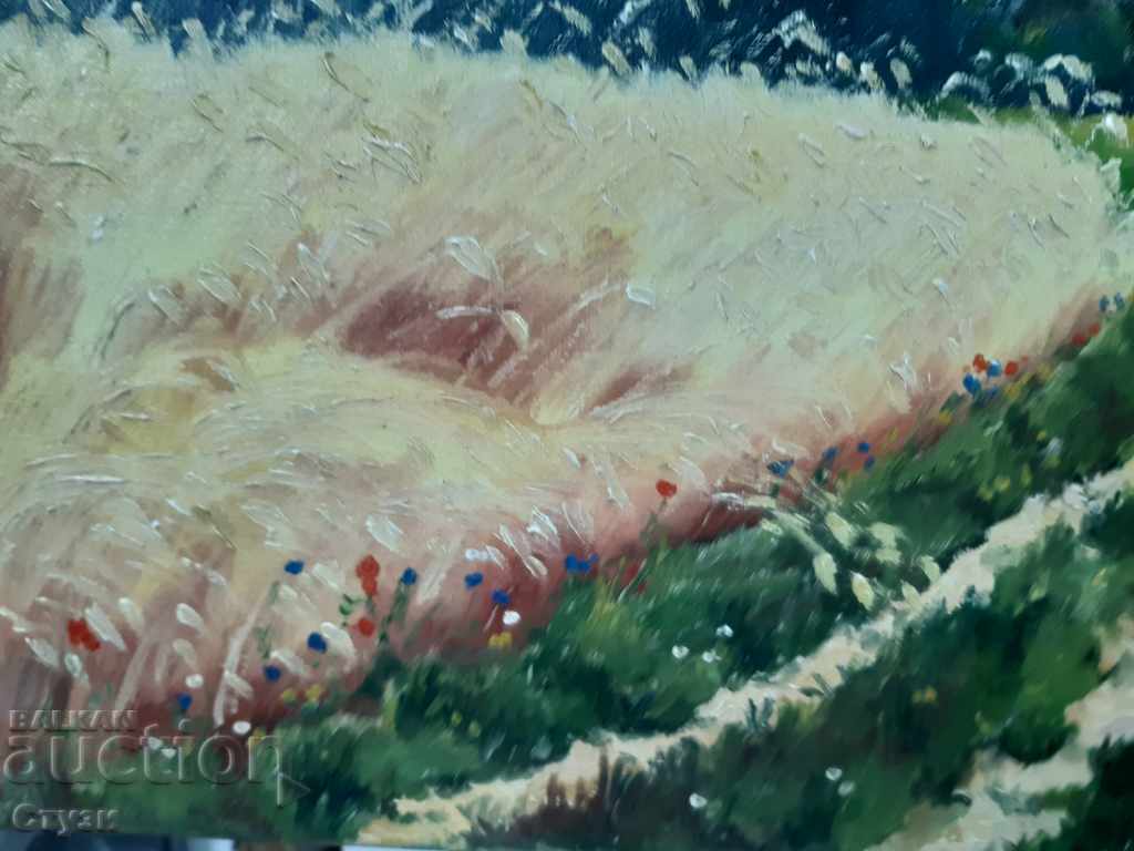 Livrarea Tablou de Gelo, peisaj polonez, ulei, 50x60 cm