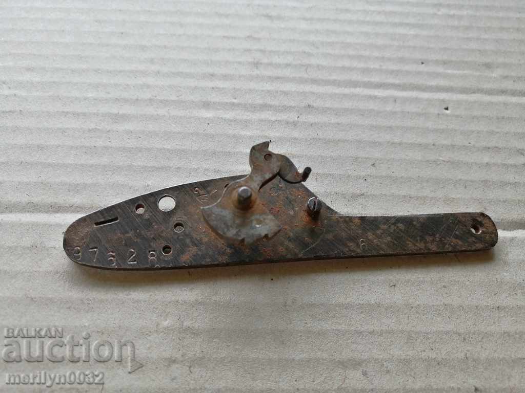 Πλακάκι μέρος ενός μηχανισμού κυνηγετικού τουφέκι - 7