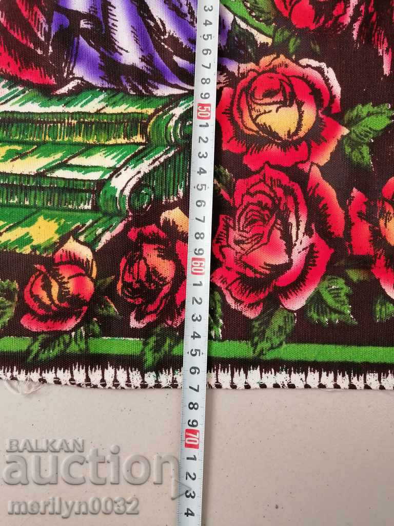 Licitație Covor vechi pentru panou imprimat pe perete, vopsire covor