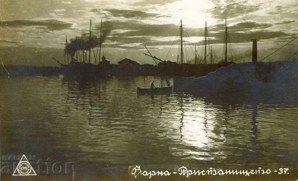 Varna port 1937 fotografie Kenkov