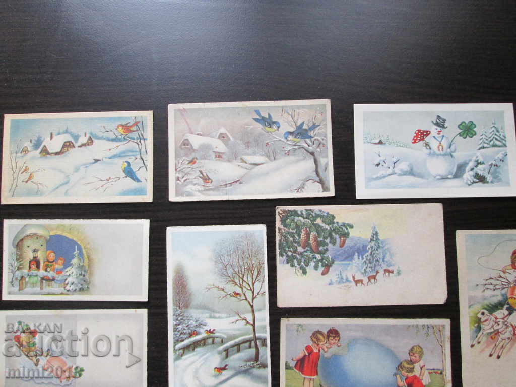Old postcards - 15 pieces, 40s with price 40.00 BGN | € 20.45 Old postcards - 15 pieces, 40s with price 40.00 BGN | € 20.45