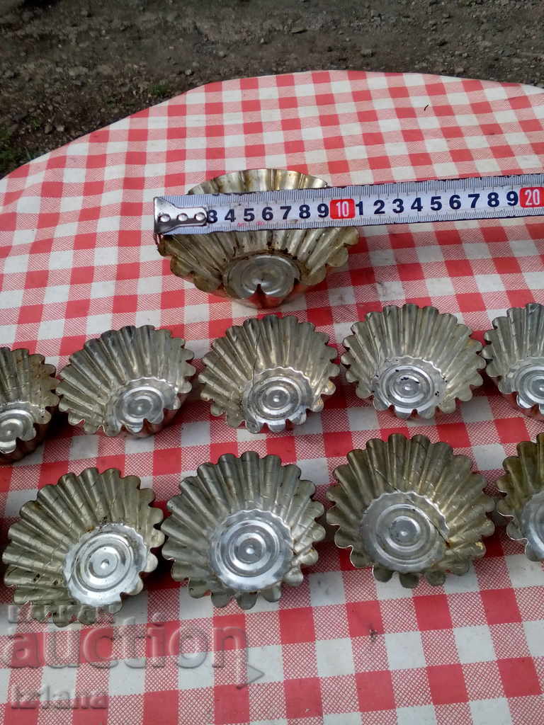 Old forms for sweets, muffins - 5 Old forms for sweets, muffins - 5