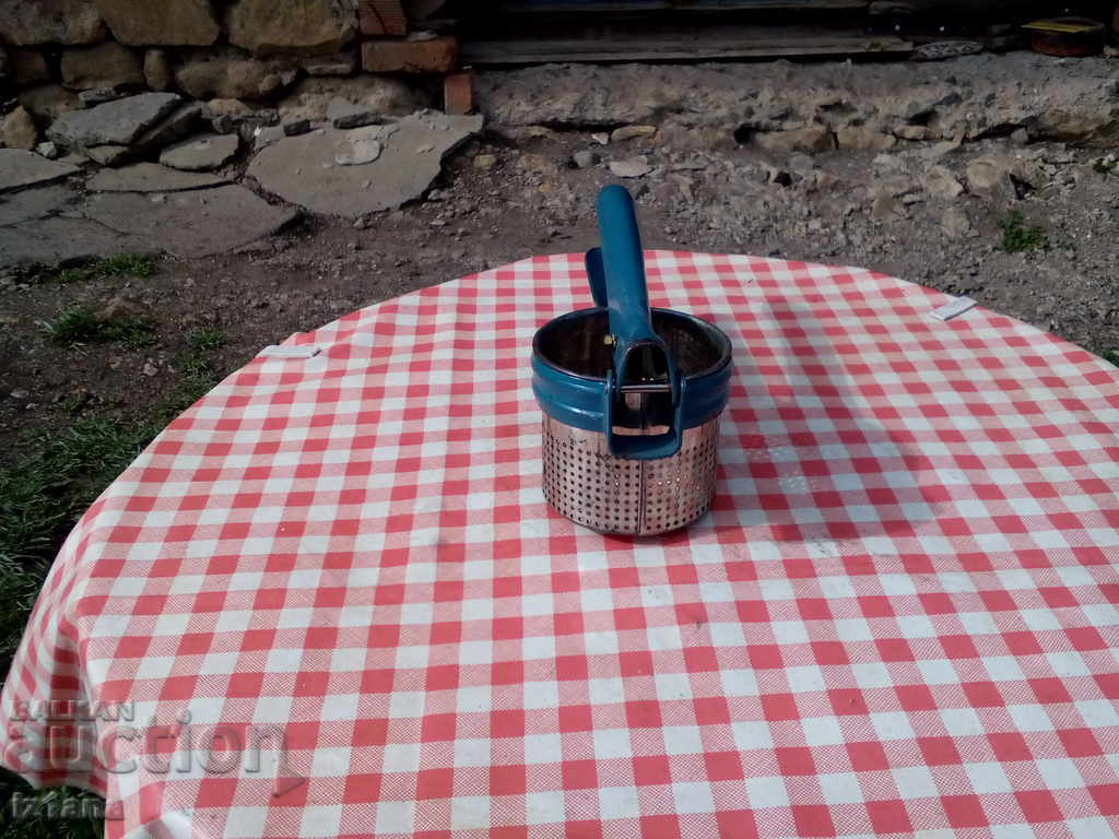 An old potato press with price 18.00 BGN | € 9.20 An old potato press with price 18.00 BGN | € 9.20