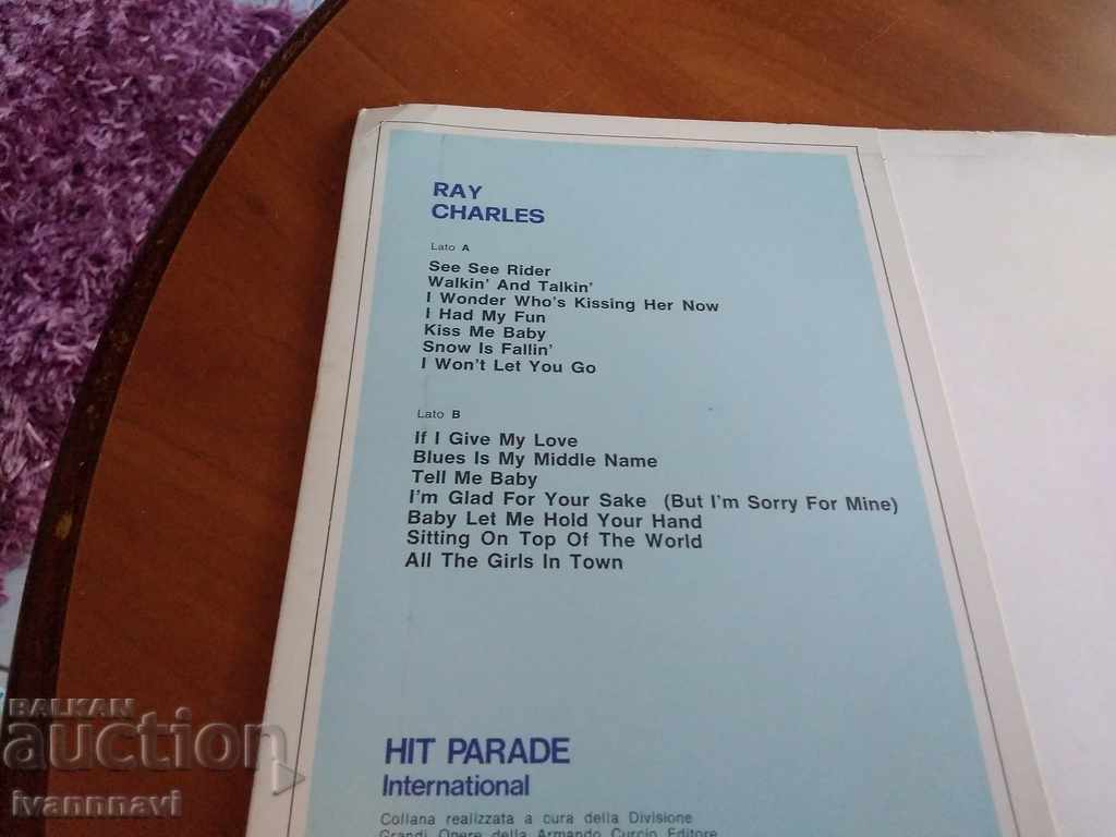 Ray Charles Heath parade is perfect with price 35.00 BGN | € 17.90 Ray Charles Heath parade is perfect with price 35.00 BGN | € 17.90