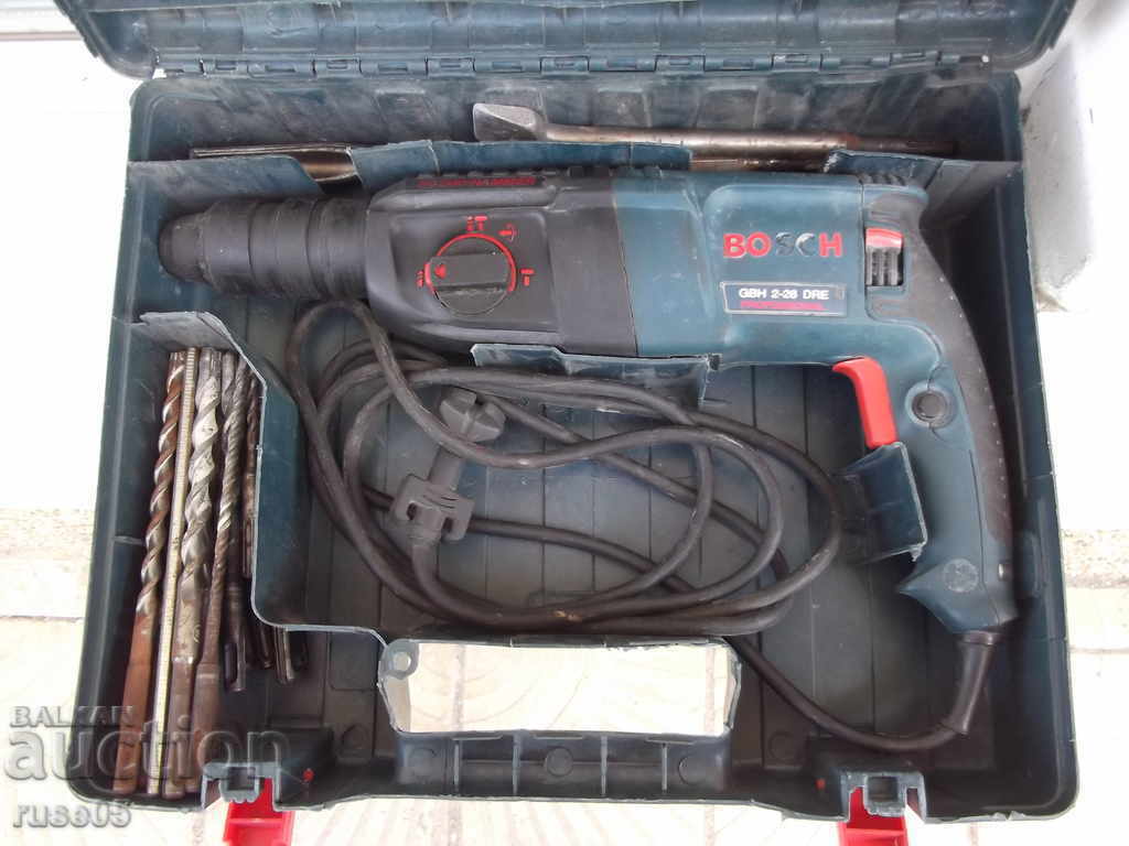 Hammer "BOSCH - GBH 2-26 DRE" working with price 180.00 BGN | € 92.03 Hammer "BOSCH - GBH 2-26 DRE" working with price 180.00 BGN | € 92.03