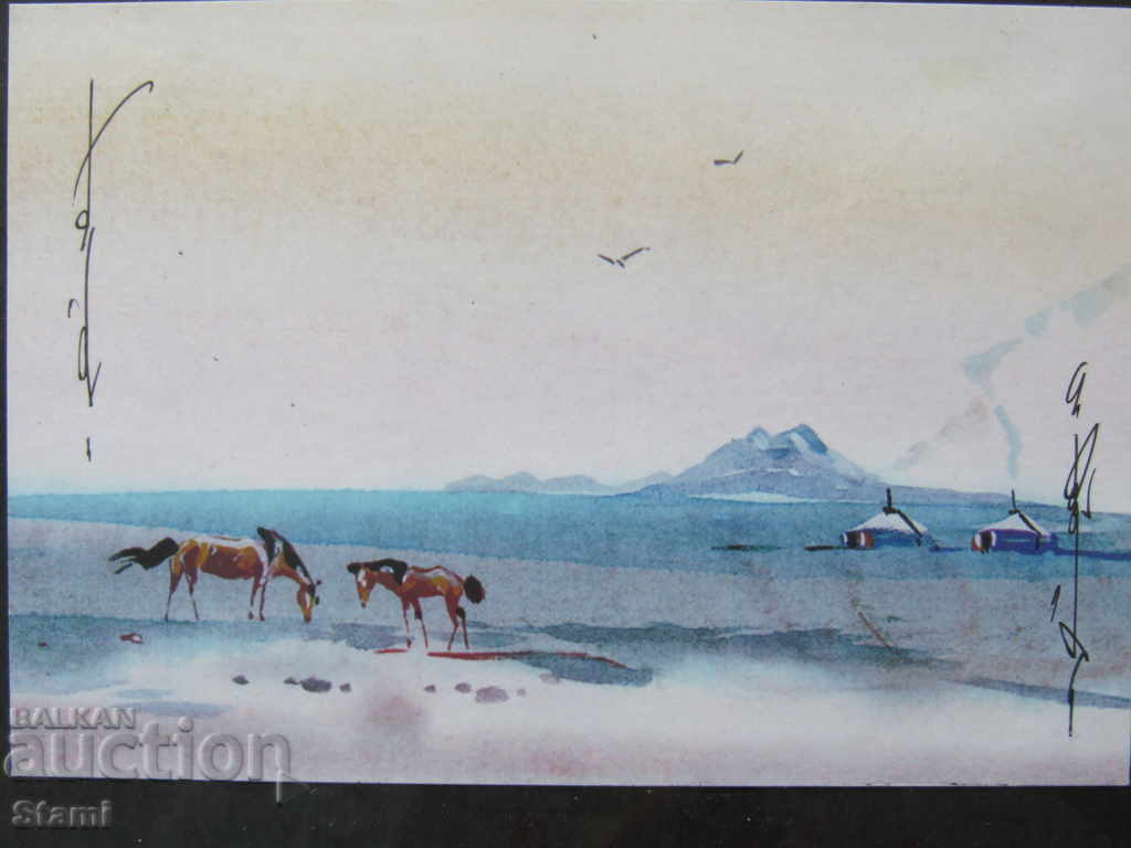 Delivery of +Series of traditional paintings painting in a frame - Mongolia-3