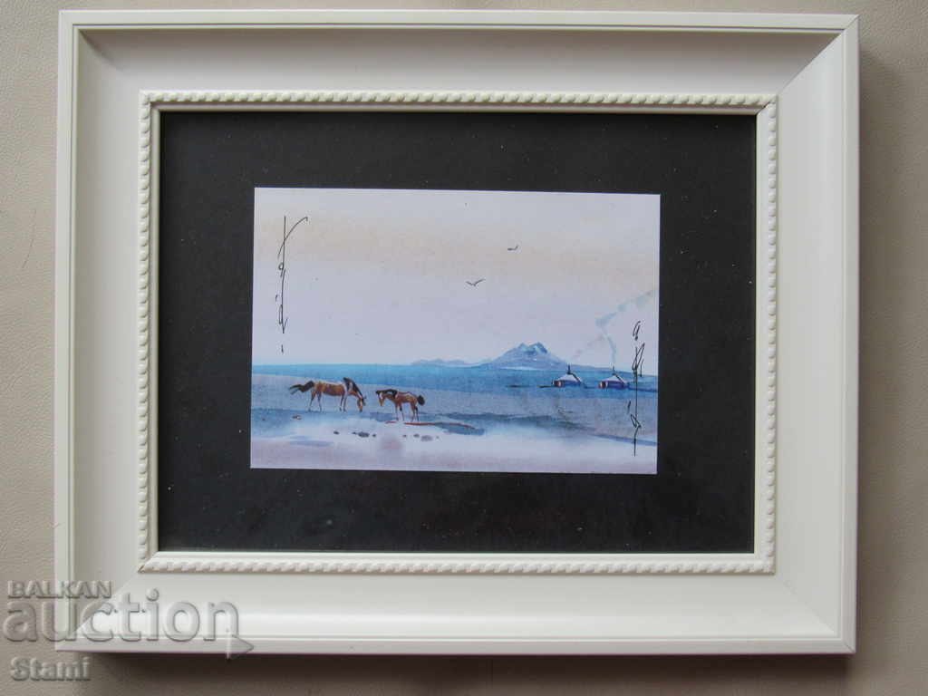 +Series of traditional paintings painting in a frame - Mongolia-3